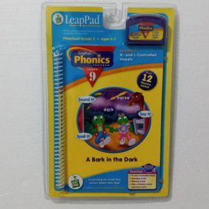 Leap Frog Leap Pad Phonics Book & Cartridge # 9